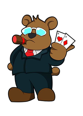 Bear Poker Poker cards