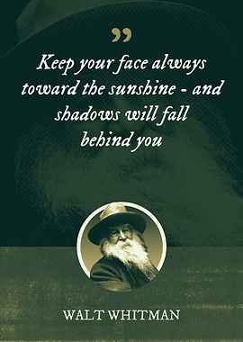 Keep your face always
