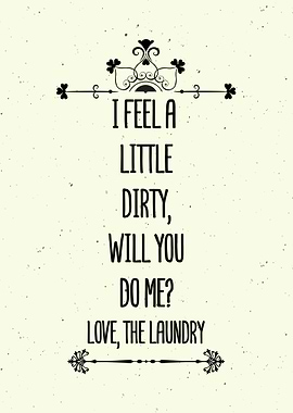 Dirty Laundry Wall Art