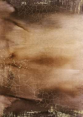 Ocher Gold Abstract 05