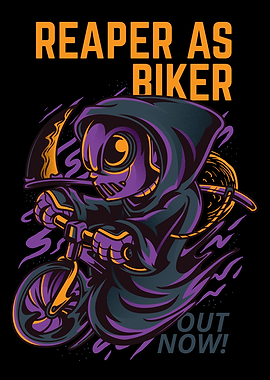 Reaper as Biker Witch Bike