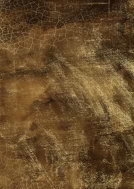 Ocher Gold Abstract 10