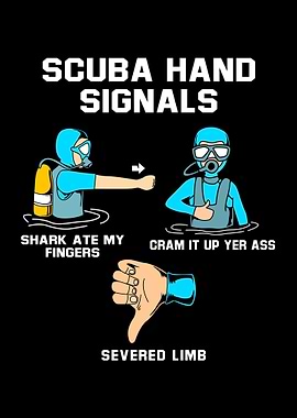 Scuba Hand Signals