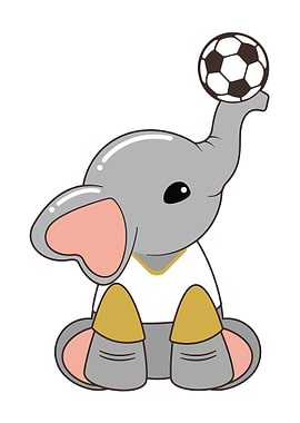 Elephant Soccer ball