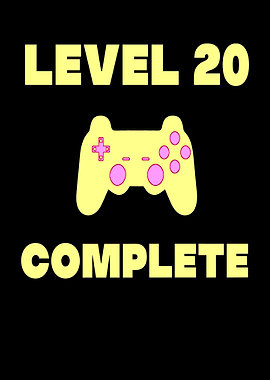 20th birthday gaming gamer