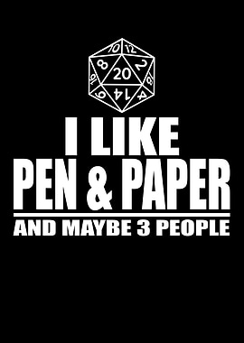 Pen And Paper Saying