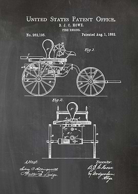 22 1882 Fire Engine Paten