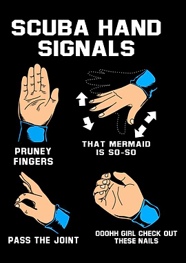 Scuba Hand Signals