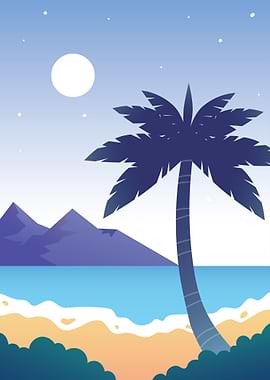 Before Sunset on the Beach