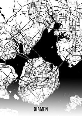 Xiamen map