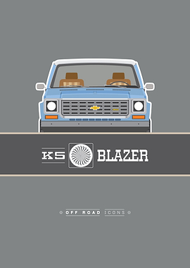 Blazer K5 blue gray