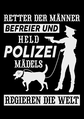 Policewoman Police Gift La