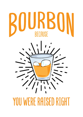 Bourbon Funny Wall Decor