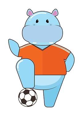 Hippo Soccer ball