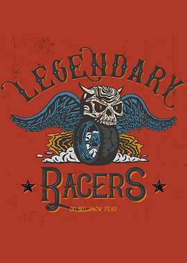 Legendary racers poster
