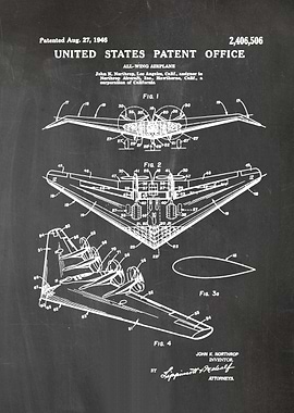 16 Northrop All Wing Airp