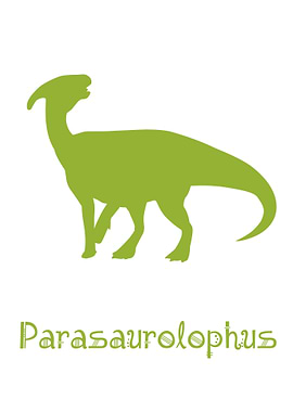 parasaurolophus silhouette