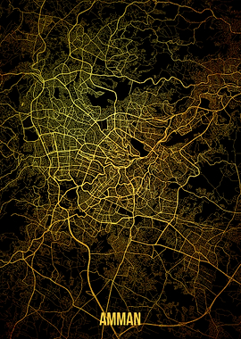 Amman gold map