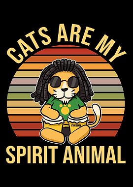 Cats Are My Spirit Animal