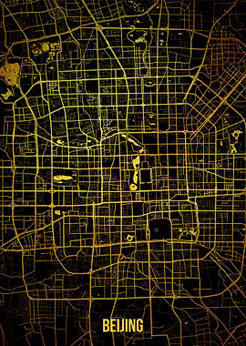 Beijing gold map