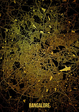 Bangalore gold map