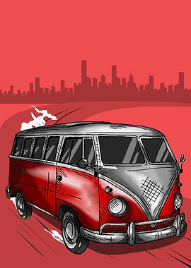 Classic Volksvagen Van