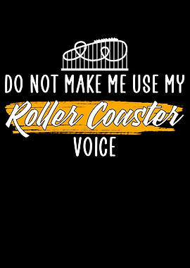 Roller coaster voice