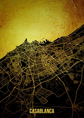 Casablanca gold map