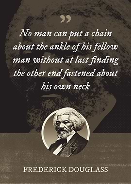 No man can put a chain