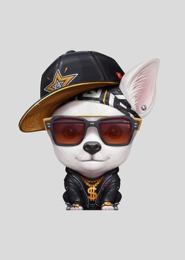 Chihuahua Hip Hop Gangsta