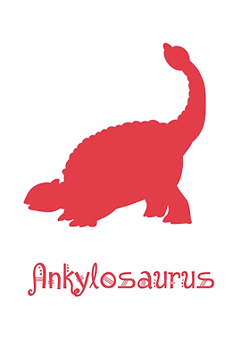 Ankylosaurus silhouette