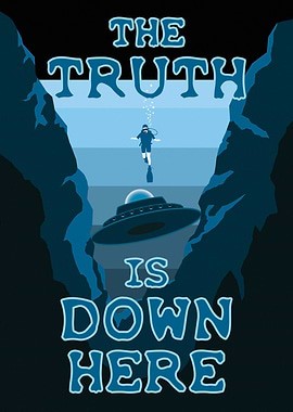 Underwater UFO Speleology