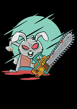 Crazy Creepy Killer Bunny