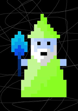 Wizard Friend in Cave