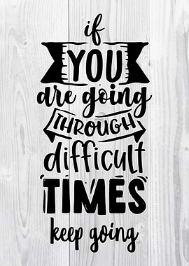 If you are going through d