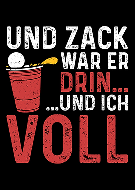 Und Zack War Er Drin Und I