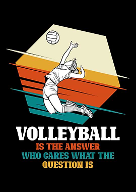Volleyball is the answer