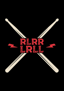 Rlrr Lrll Funny Drummer