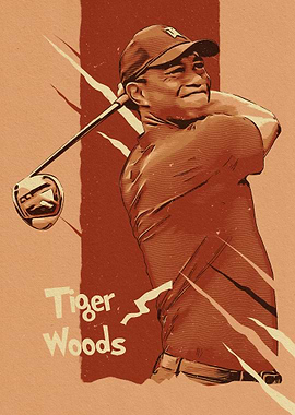 Tiger Woods Golf Player