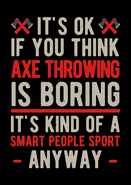 Funny Axe Throwing