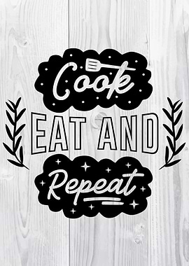 Cooking lettering quotes