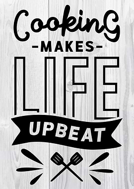 Cooking lettering quotes