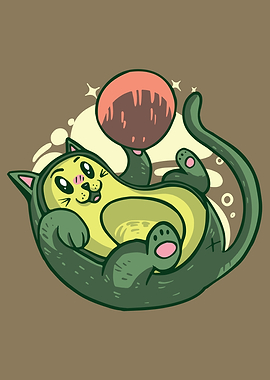 AVOCADO KITTY
