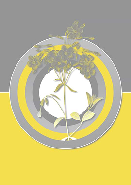 Illuminating Flower Poster