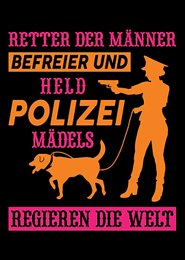 Policewoman Police Gift La