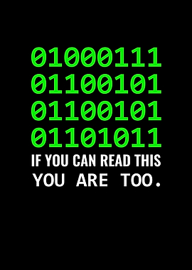 Geek Binary Code