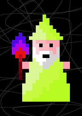 Wizard Brother in Cave