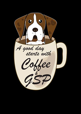 Funny German Shorthair