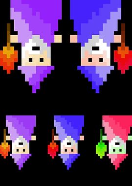 Wizard Family Upside Down