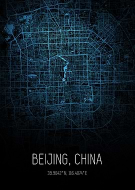 Beijing City Map